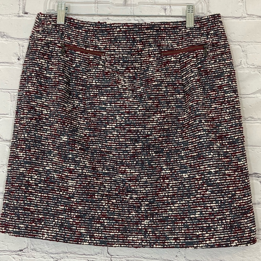 NWT Loft textured tweed skirt